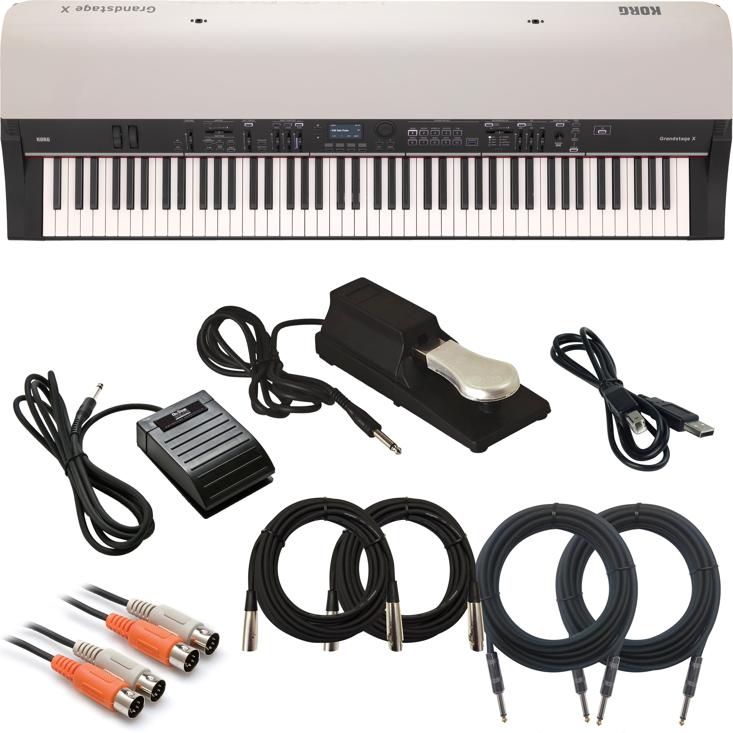 Korg Grandstage X Stage Piano CABLE KIT – Kraft Music