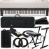 Collage image of the Korg Grandstage X Stage Piano COMPLETE STAGE BUNDLE