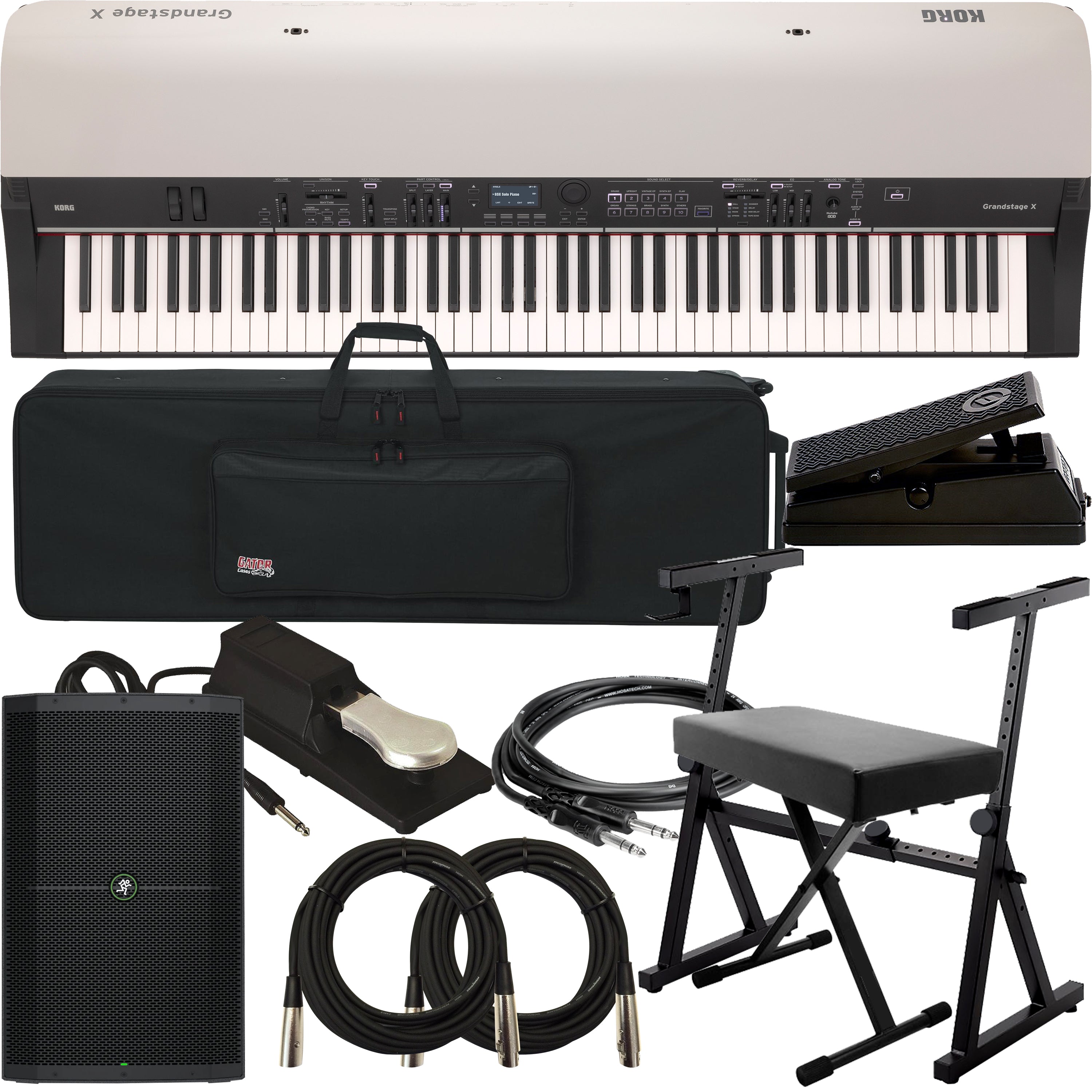 Korg Grandstage X Stage Piano COMPLETE STAGE BUNDLE – Kraft Music