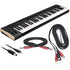 Collage showing components in Korg Keystage 61 Poly AT MIDI Keyboard Controller CABLE KIT