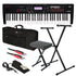 Korg Kross 2 61 Music Workstation - Matte Black STAGE RIG