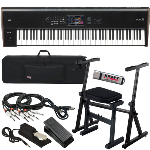 Korg Nautilus AT 88-Key Music Workstation STAGE RIG