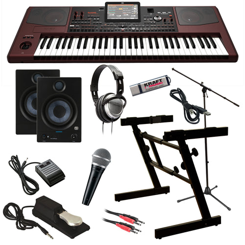 Korg Pa1000 Arranger Keyboard COMPLETE STUDIO BUNDLE