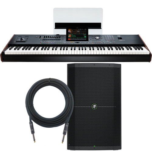 Korg PA5X 88-key Professional Arranger Workstation Keyboard MONITOR KIT