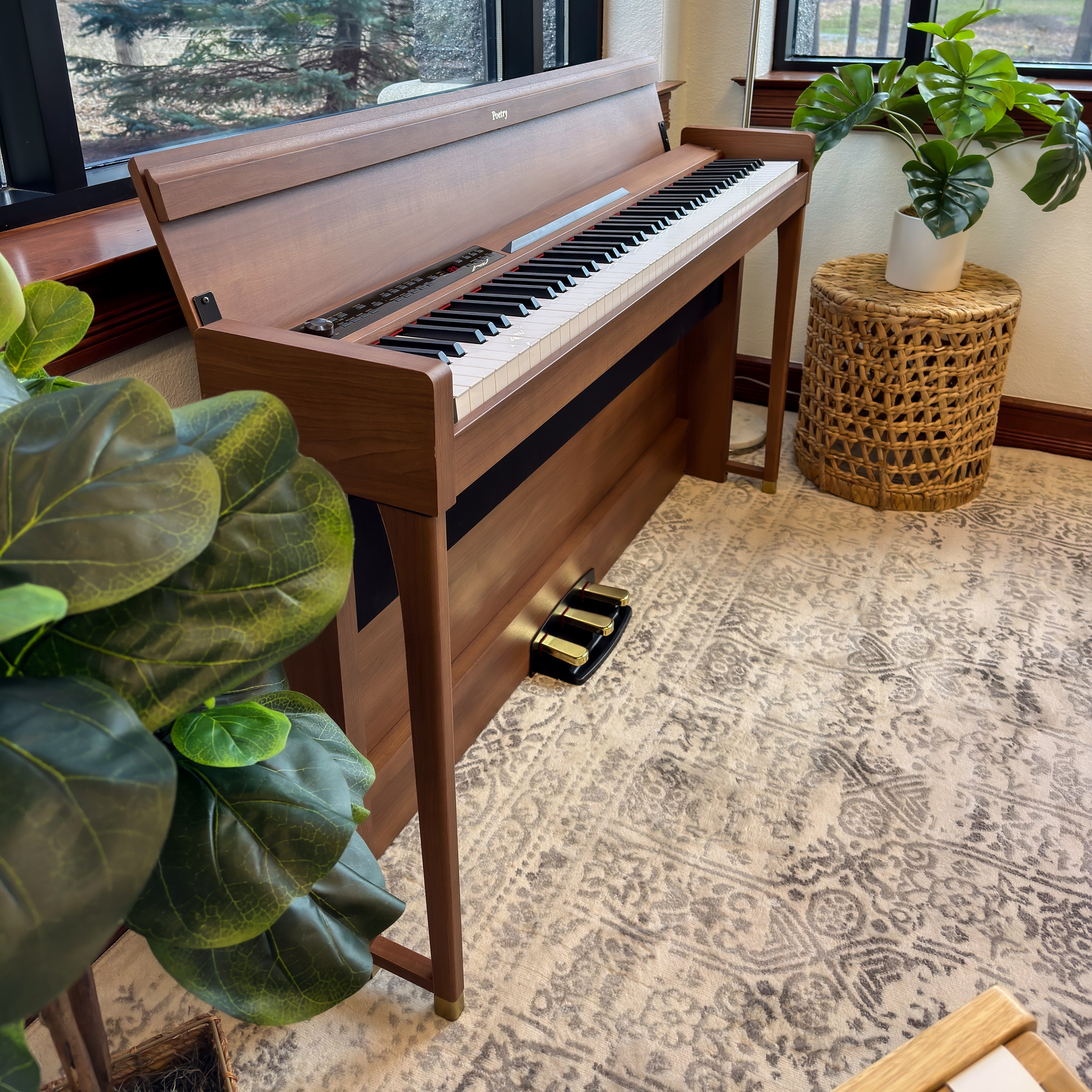 Korg Poetry Chopin-Inspired Digital Piano - Brown - view 4