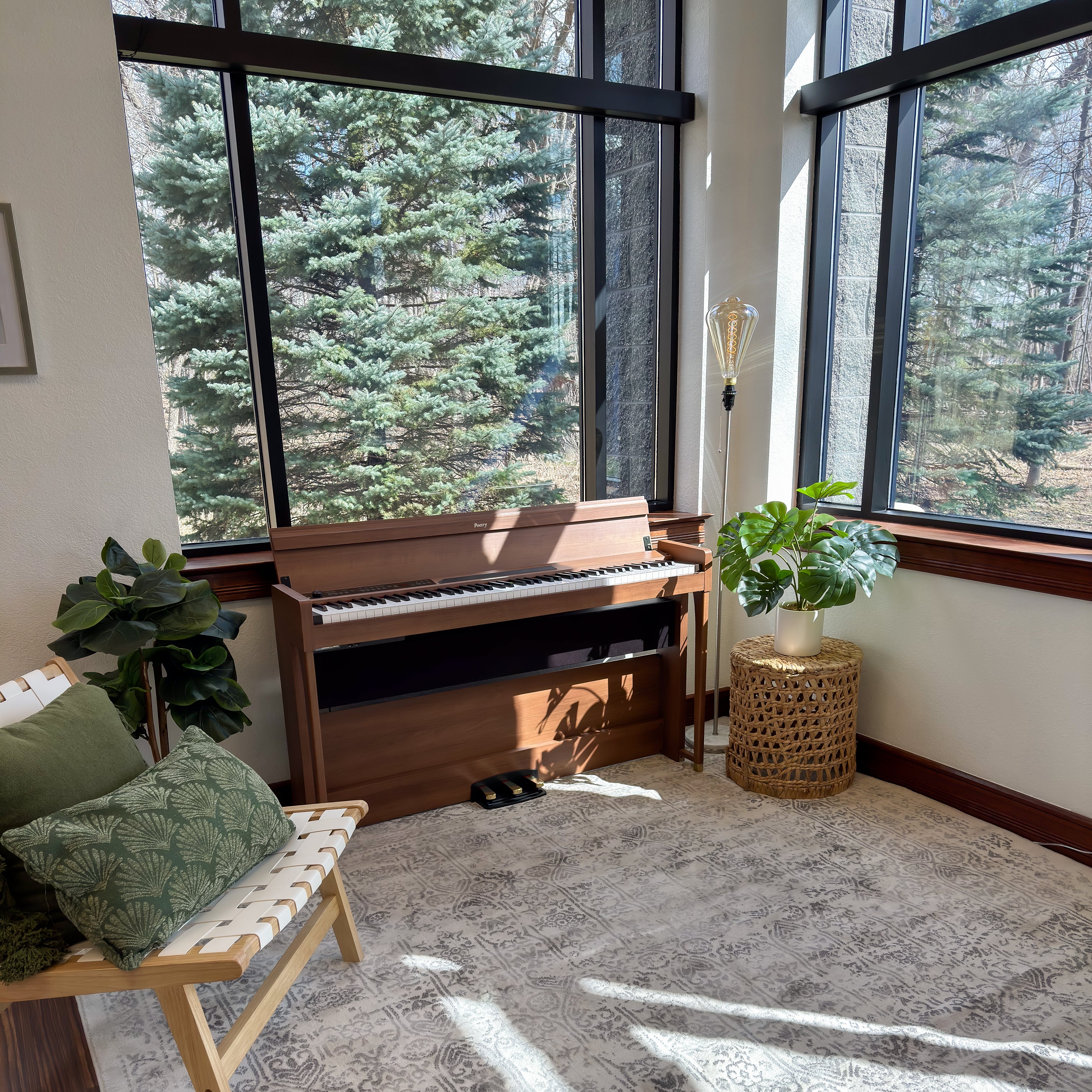 Korg Poetry Chopin-Inspired Digital Piano - Brown - view 2