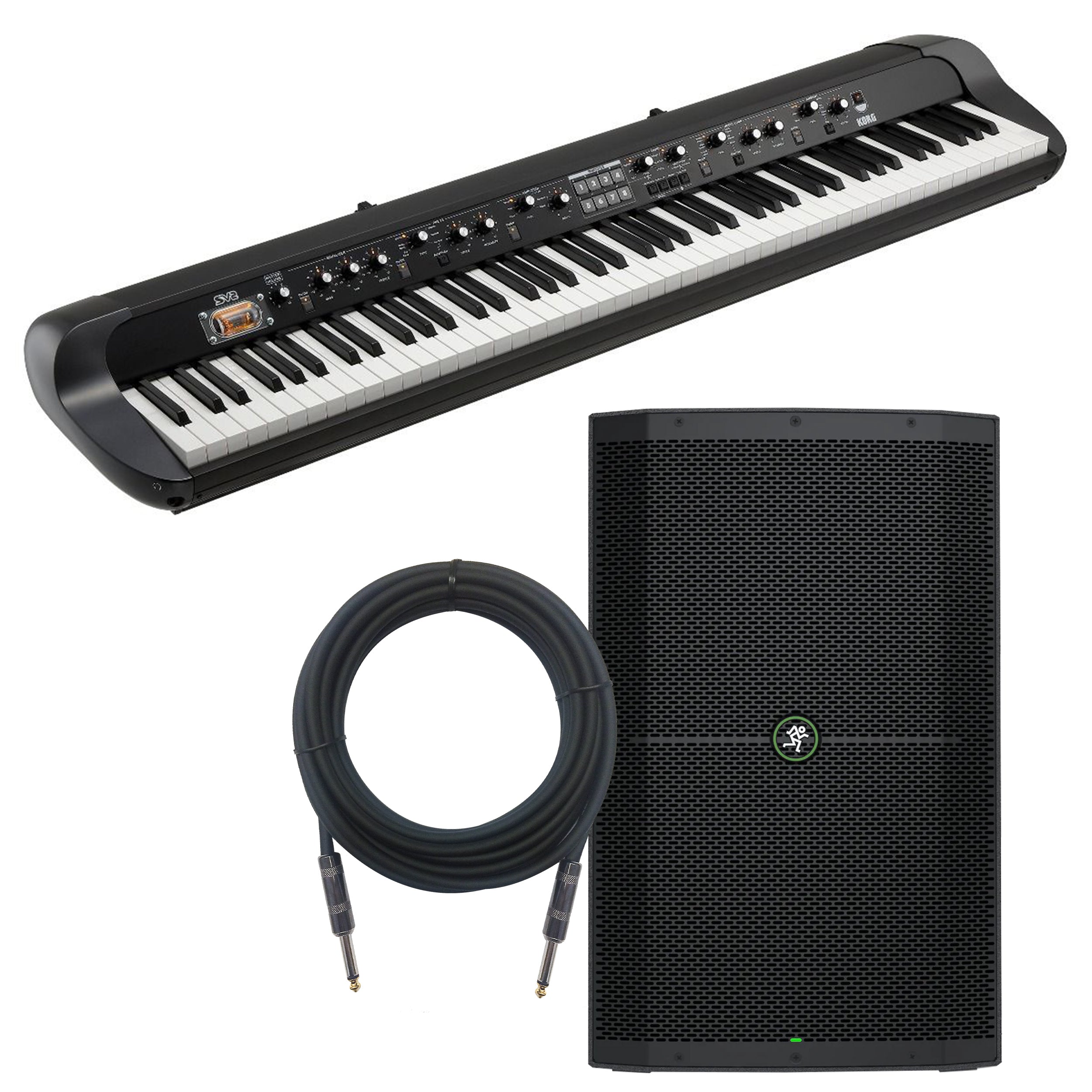 Korg SV-2 88 Stage Vintage Piano - Black MONITOR KIT – Kraft Music