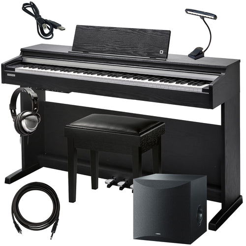 Kurzweil CUP M1 Digital Piano - Dark Rosewood COMPLETE HOME BUNDLE PLUS