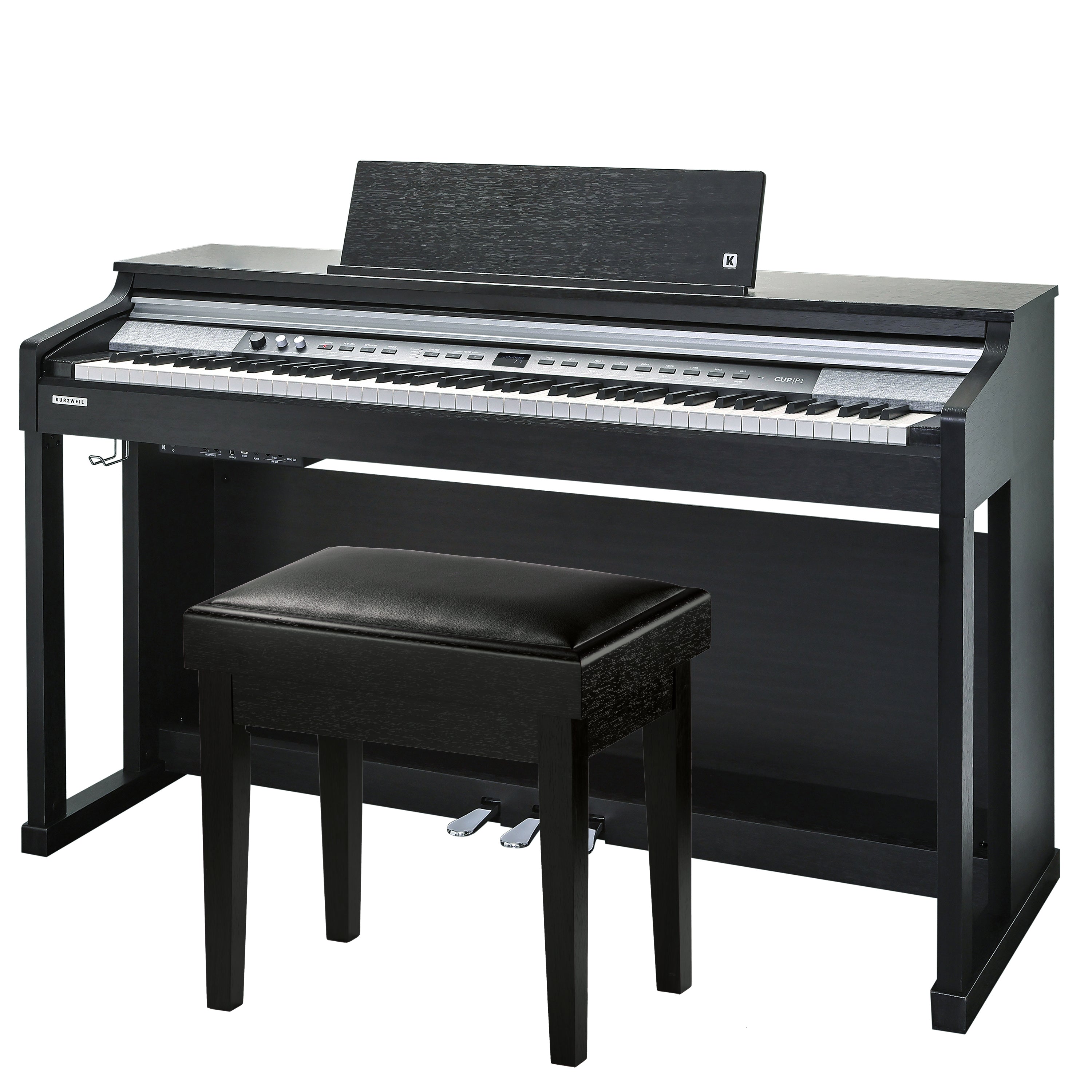 Kurzweil CUP P1 Digital Piano - Dark Rosewood, View 1