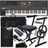 Collage of items included in the Kurzweil K2061 Synthesizer Workstation COMPLETE STAGE BUNDLE
