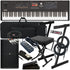 Collage of items included in the Kurzweil K2088 Synthesizer Workstation COMPLETE STAGE BUNDLE