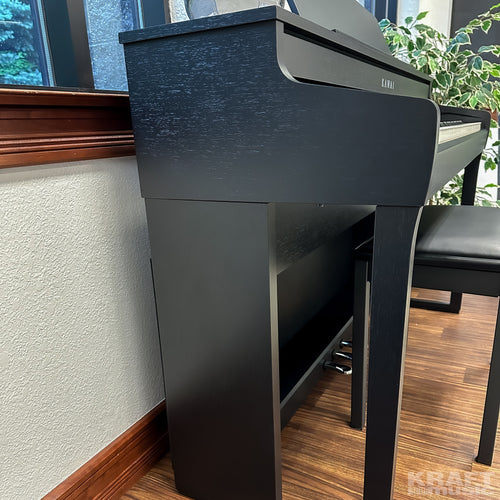 Kawai CA401 Concert Artist Digital Piano - Satin Black - Side View