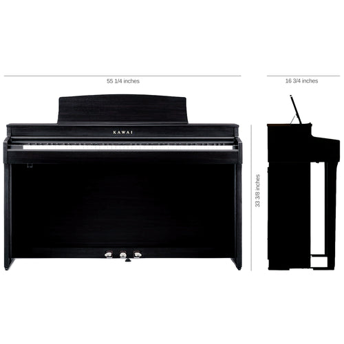 Kawai CN301 Digital Piano - Dimensions