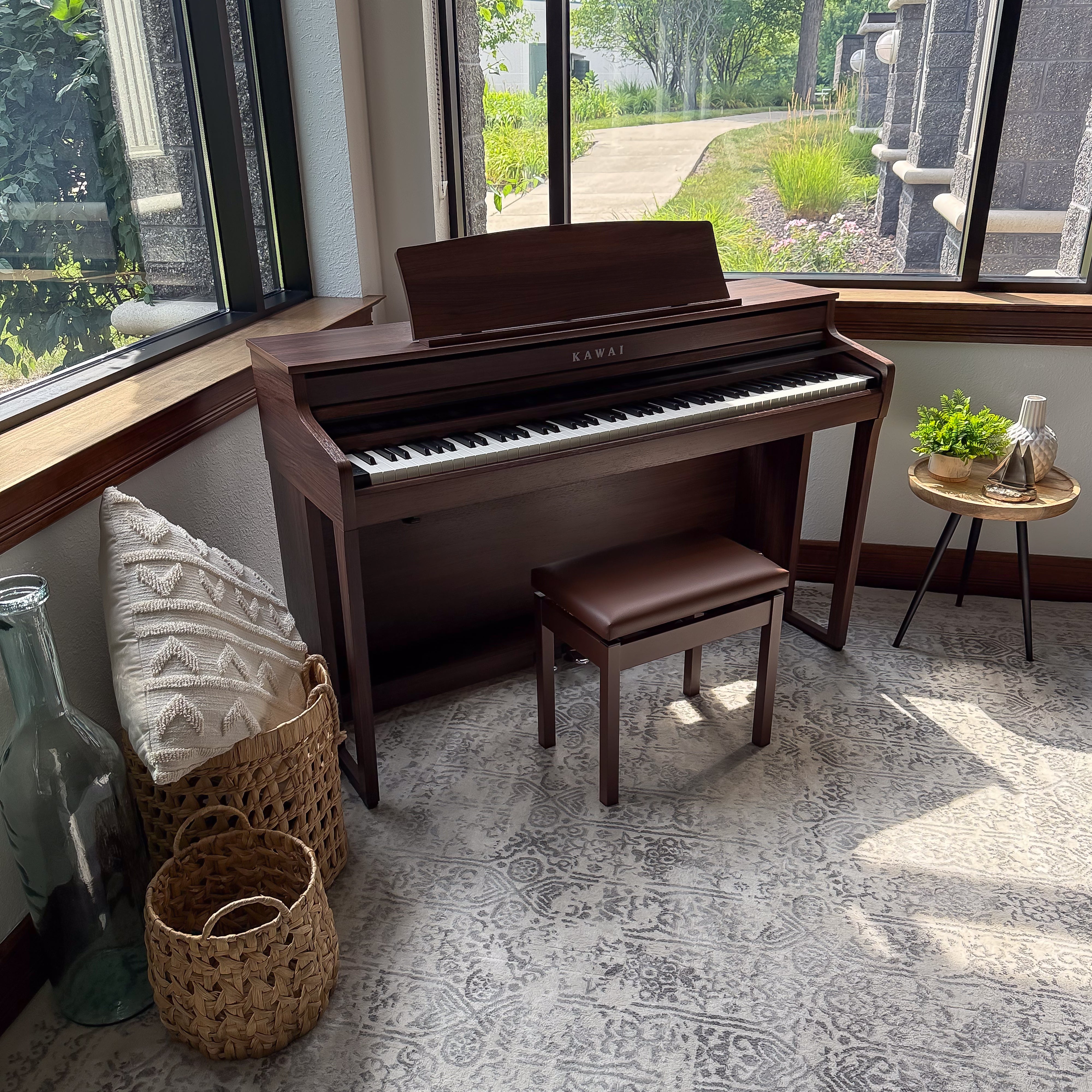 Kawai CA401 Concert Artist Digital Piano - Mocha Walnut – Kraft Music
