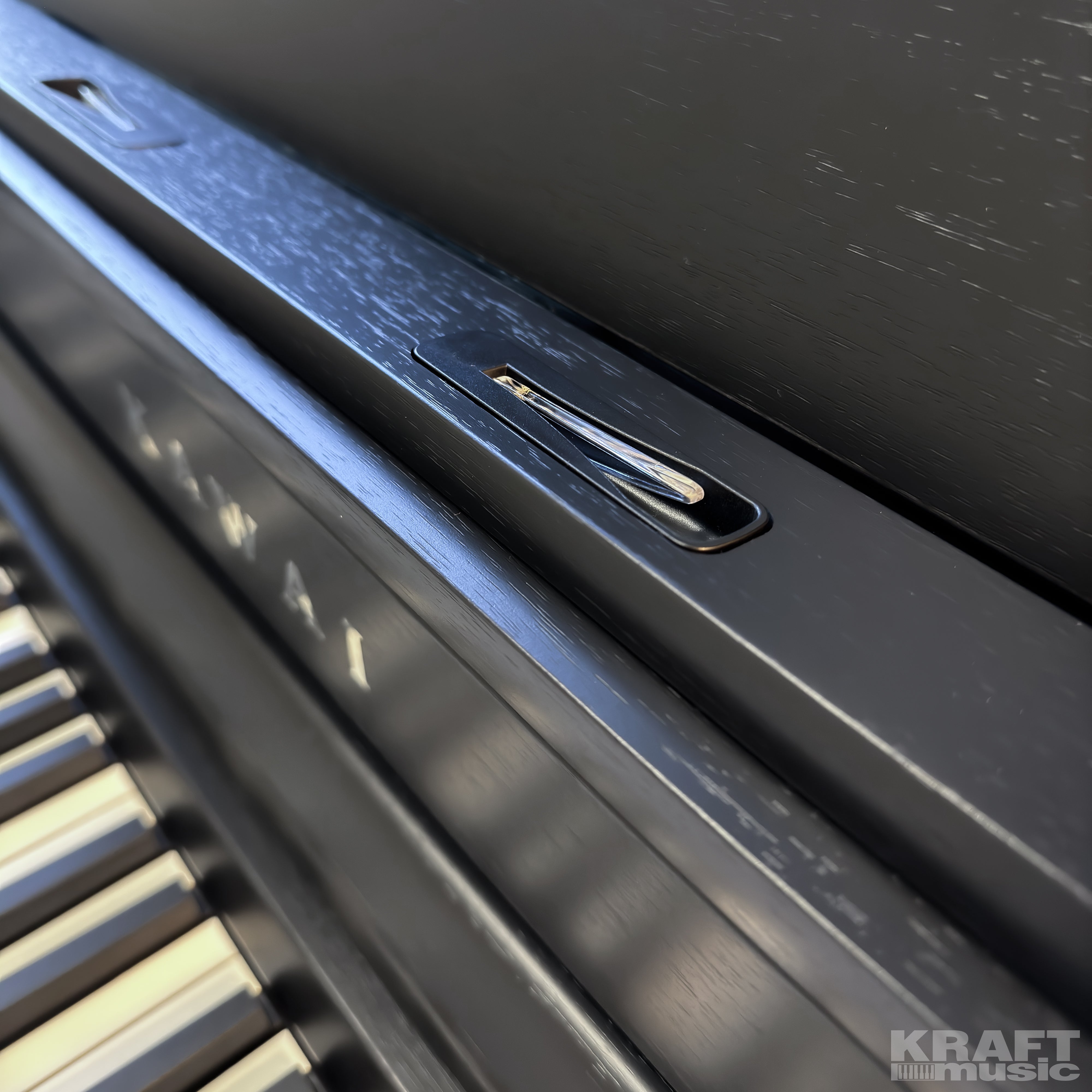 Kawai CA501 Concert Artist Digital Piano - Satin Black - music rest