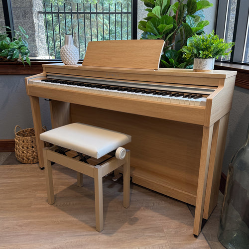 Kawai CN201 Digital Piano - Light Oak - View 4