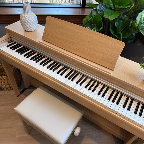 Kawai CN201 Digital Piano - Light Oak - View 12
