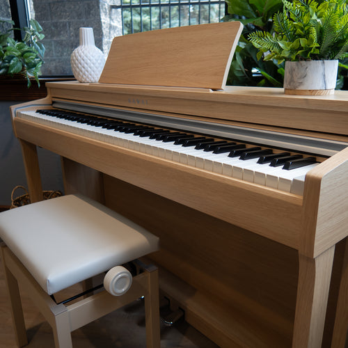 Kawai CN201 Digital Piano - Light Oak - View 6