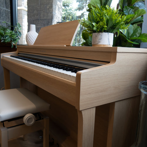 Kawai CN201 Digital Piano - Light Oak - View 15