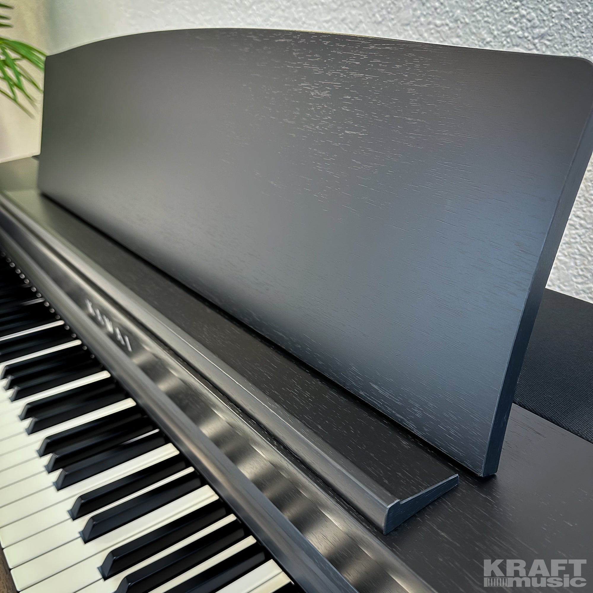 Kawai CN301 Digital Piano - Satin Black - Music rest