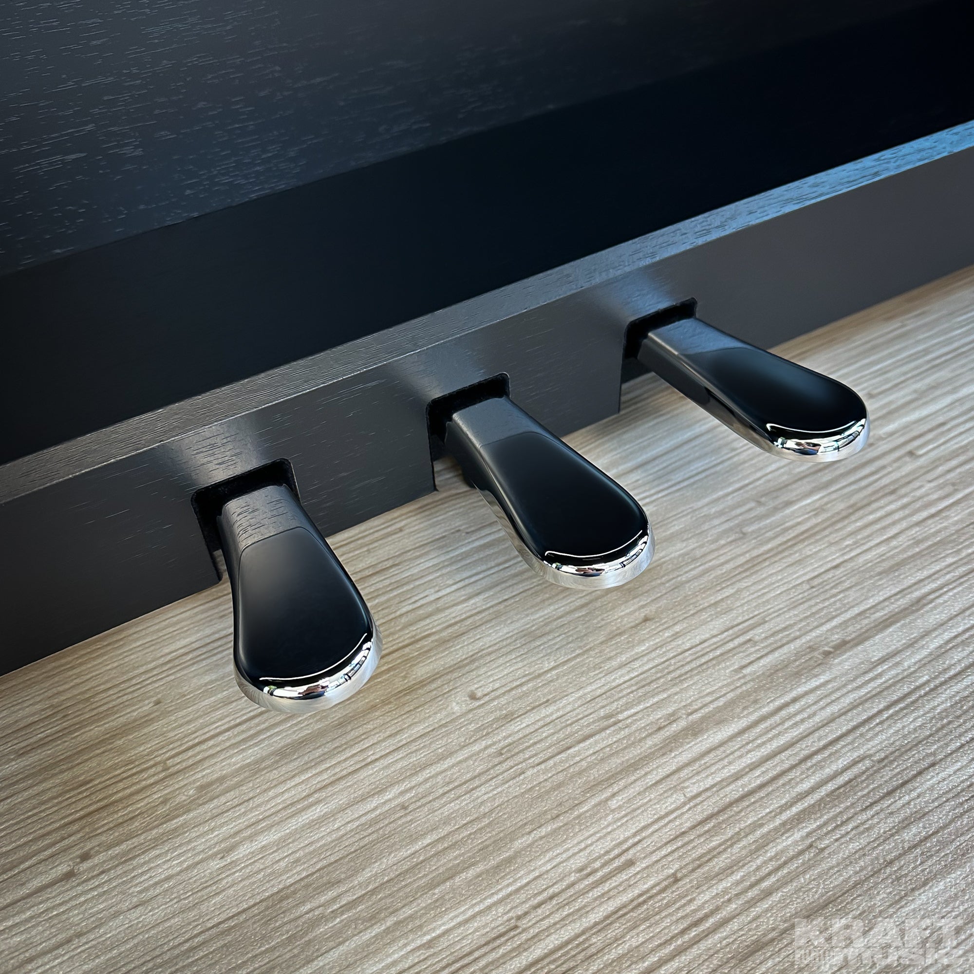 Kawai CN301 Digital Piano - Satin Black - Pedals