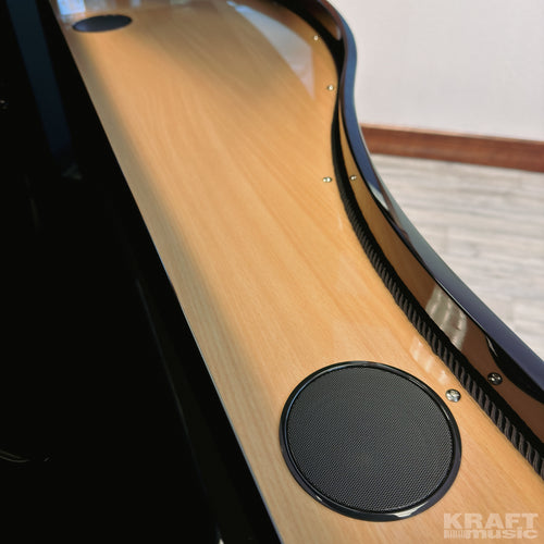 Kawai DG30 Digital Grand Piano - Ebony Polish - under lid