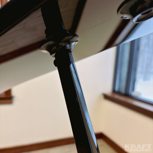 Kawai DG30 Digital Grand Piano - Ebony Polish - lid brace