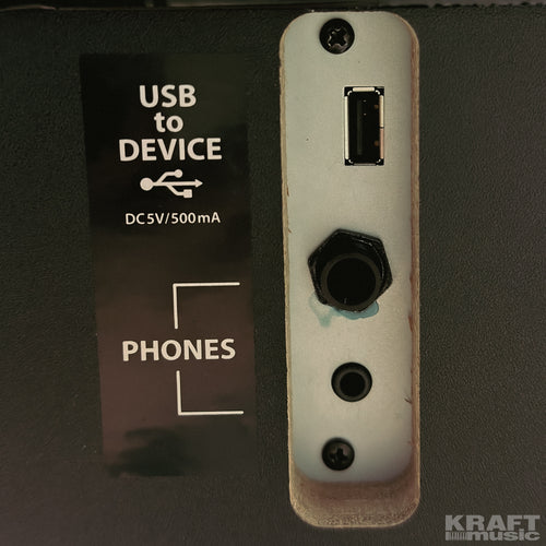 Kawai DG30 Digital Grand Piano - Ebony Polish - USB and headphone jacks