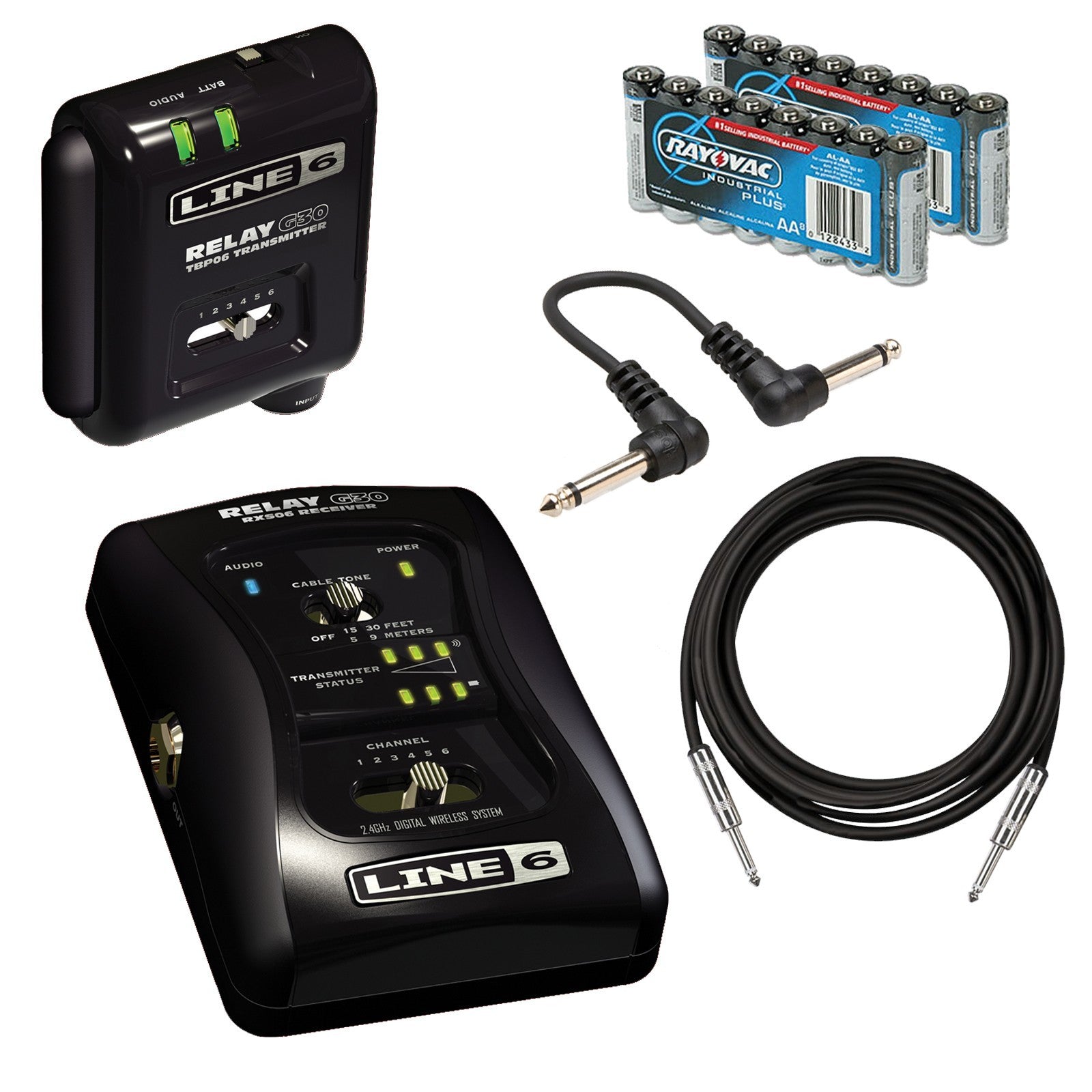 Line 6 Relay G30 Wireless Guitar System BONUS PAK