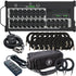 Collage of items included in the Mackie DL32SE 32-channel Digital Rack Mixer STAGE RIG