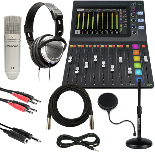Mackie DLZ Creator Digital Podcasting/Streaming Mixer STUDIO KIT
