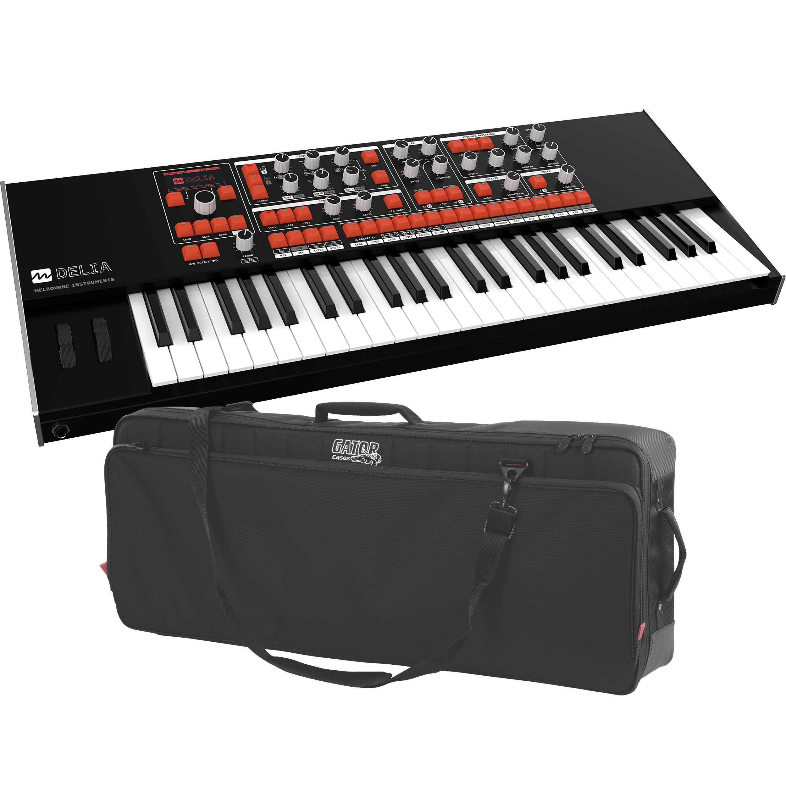 Melbourne Instruments Delia Motorized Morphing Polyphonic Synth