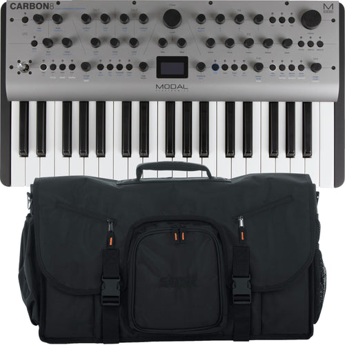 Modal Electronics Carbon8 37-Key Experimental Digital Synthesizer CARRY BAG KIT