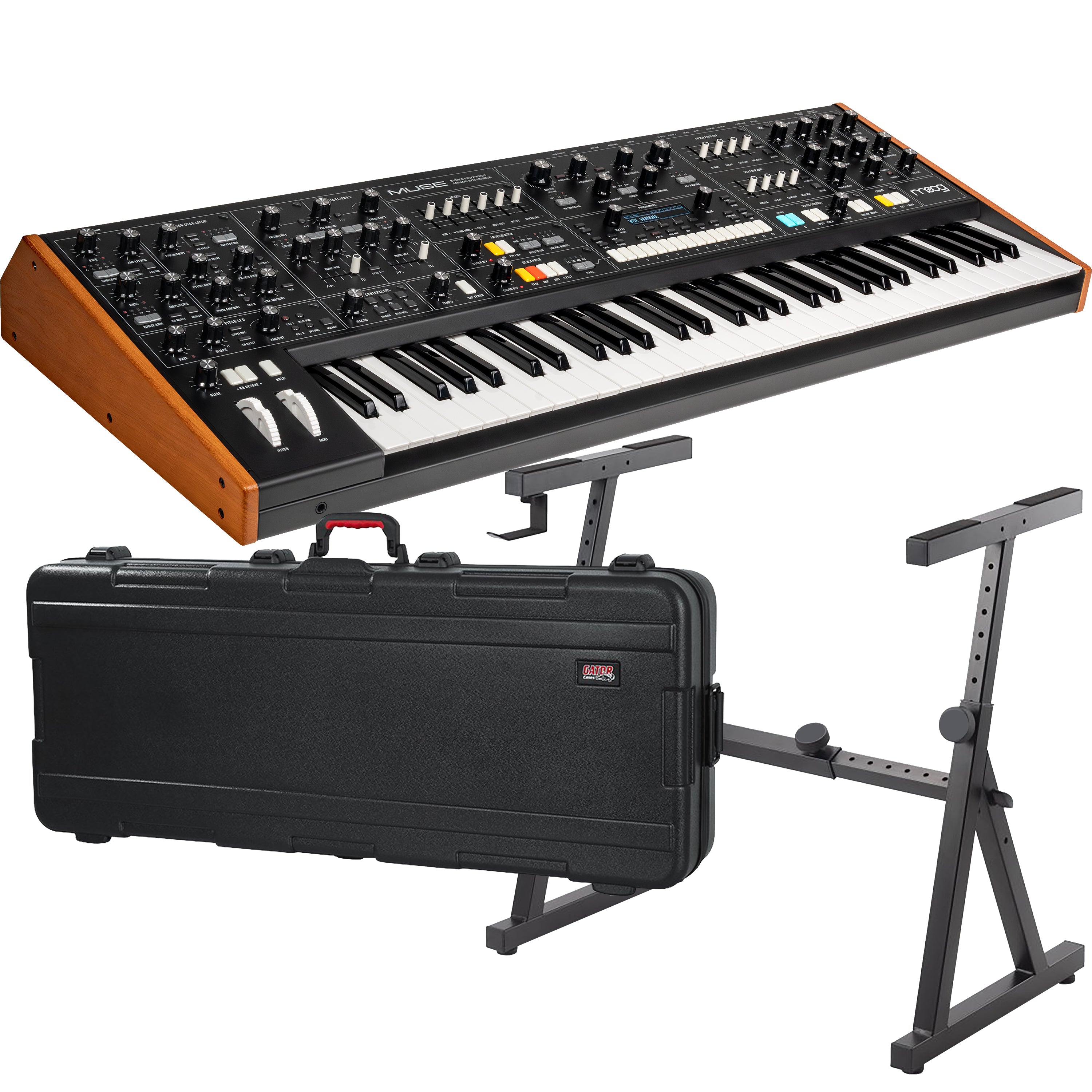 Moog Muse 8-Voice Polyphonic Analog Synthesizer STAGE RIG – Kraft