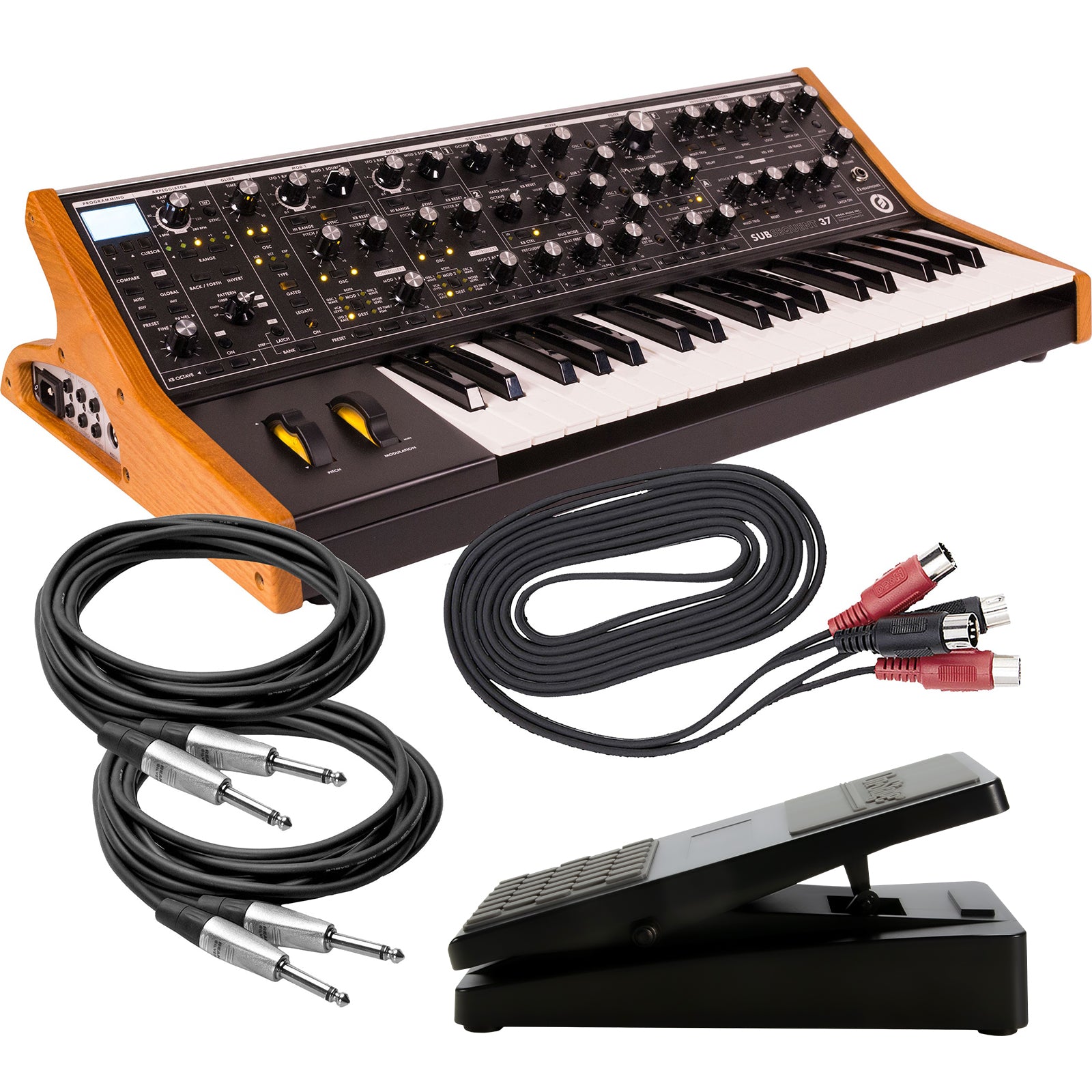 Moog Subsequent 37 Analog Synthesizer CABLE KIT – Kraft Music
