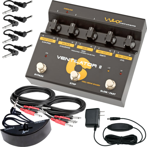 Bundle collage image of Neo Instruments Ventilator II Rotary Effects Pedal HALF MOON RIG 1 bundle