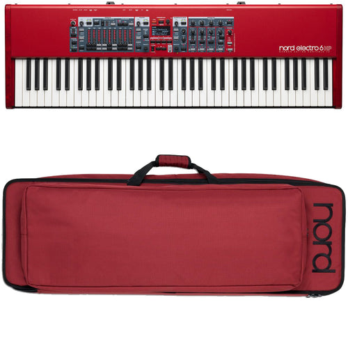 Nord Electro 6 HP 73 Stage Keyboard and carry bag