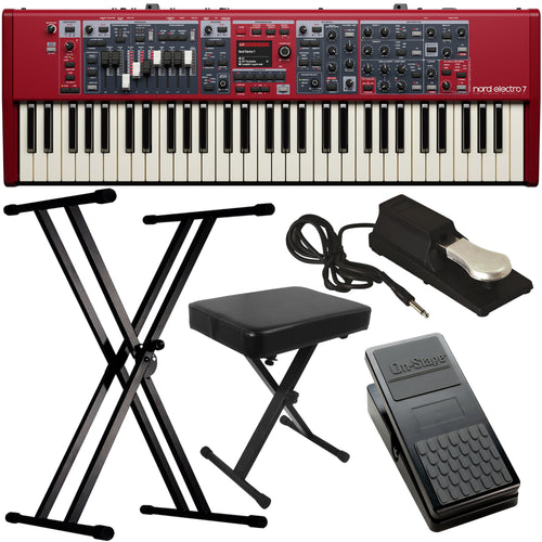 Nord Electro 7 61 Stage Keyboard KEY ESSENTIALS BUNDLE