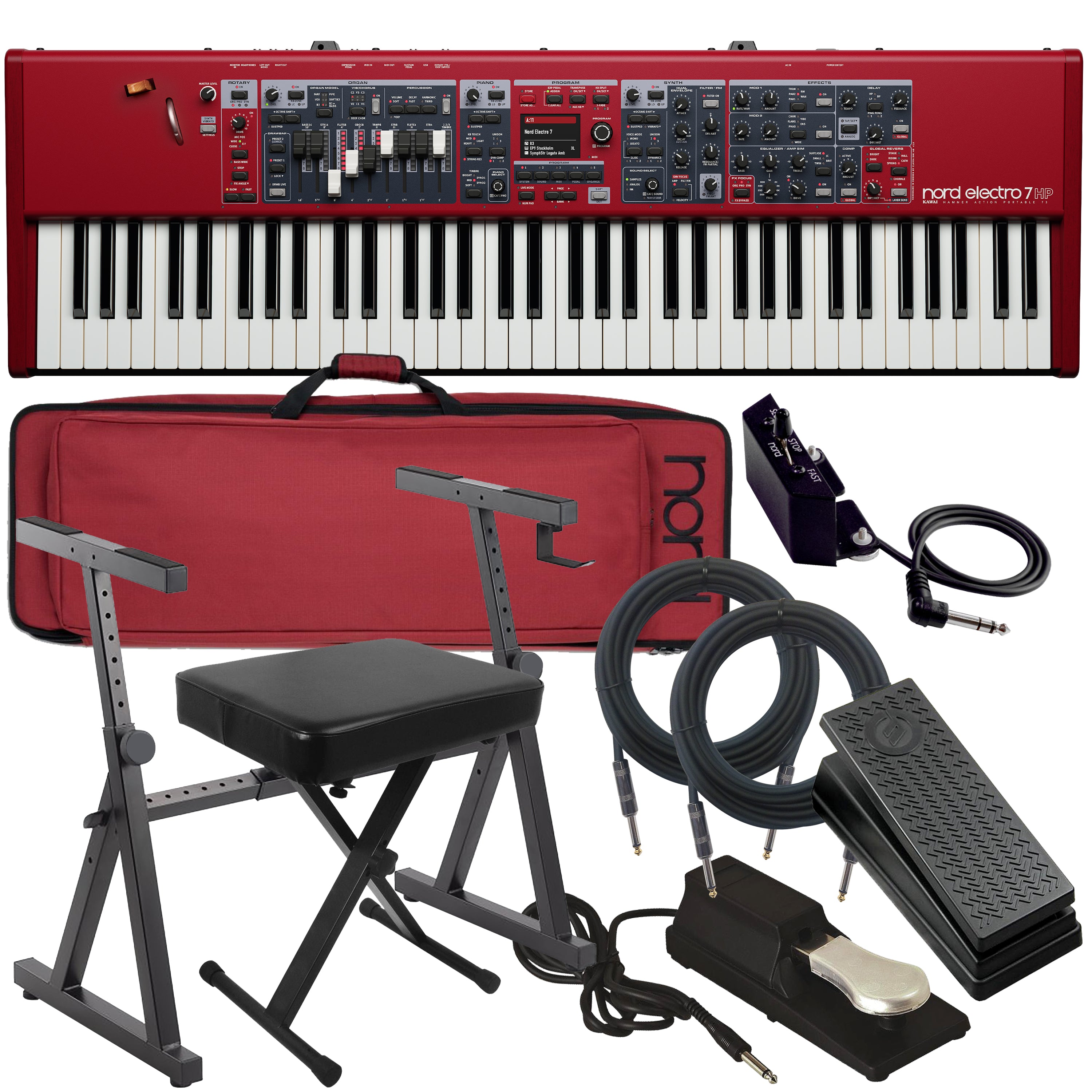 Nord Electro 7 HP Bundle Package – Stage Ready | Kraft Music