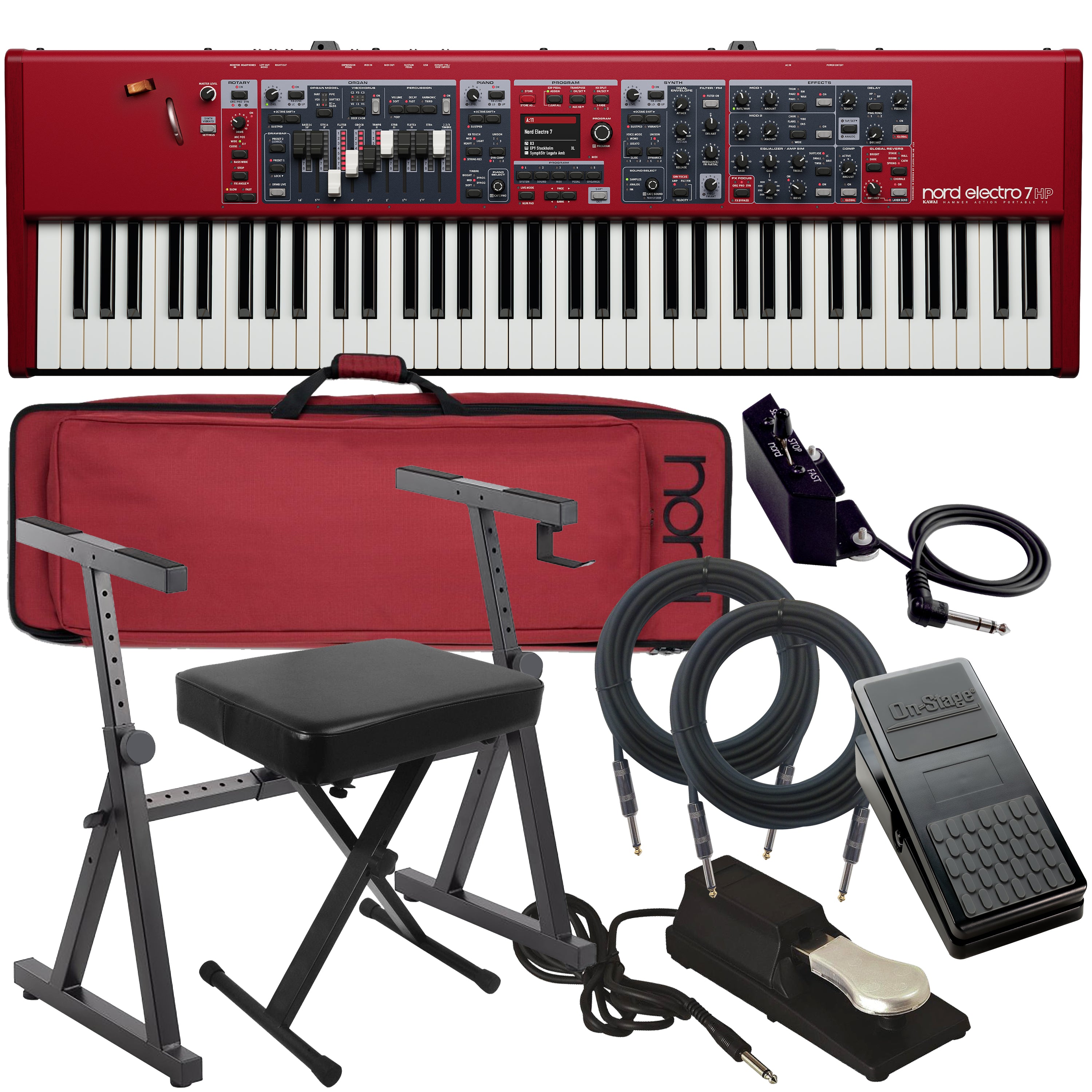 Nord Electro 7 HP Bundle Package – Stage Ready | Kraft Music