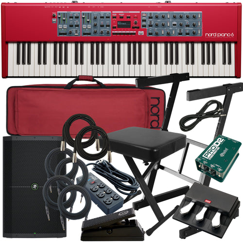 Nord Piano 6 73 Stage Piano COMPLETE STAGE BUNDLE
