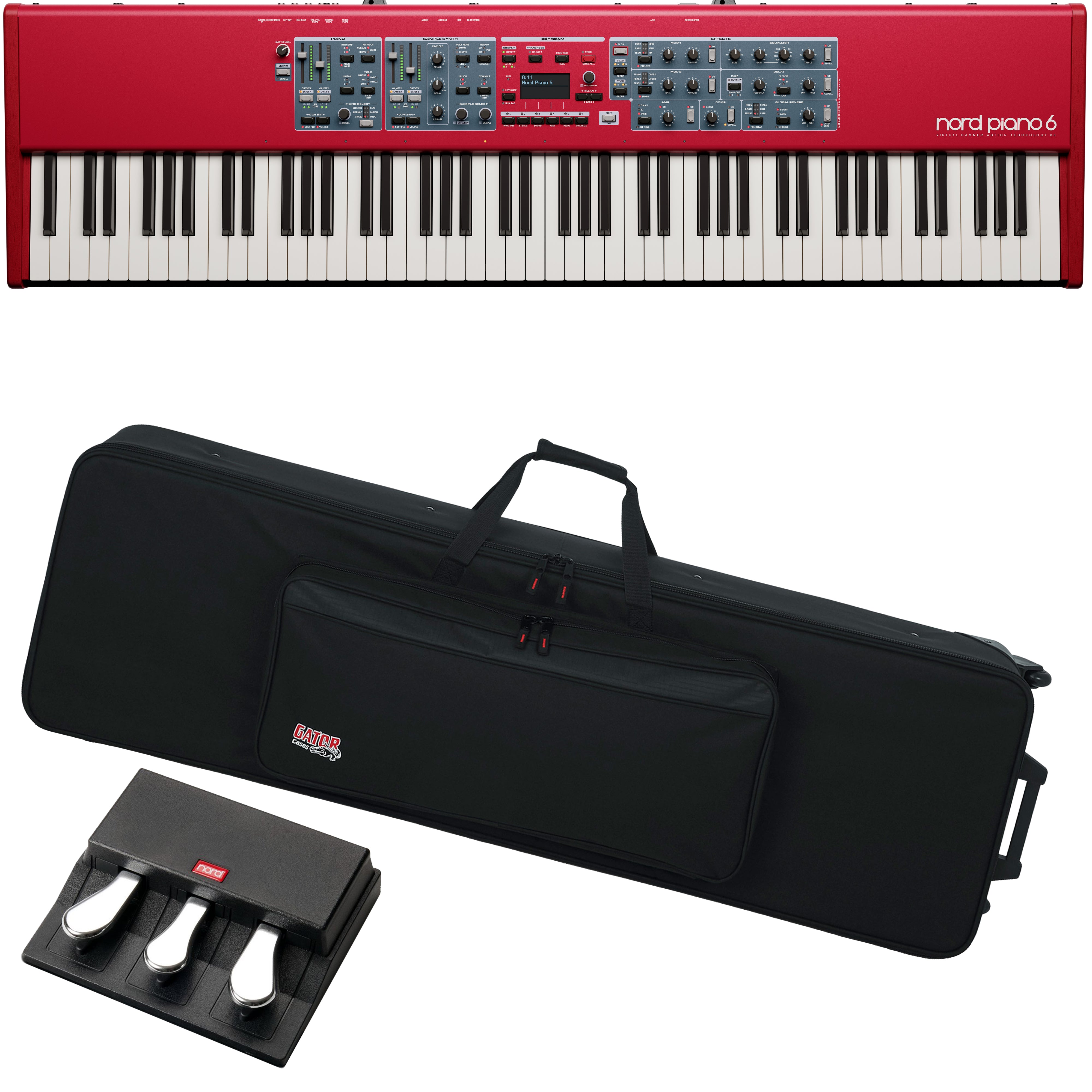 Nord Piano 6 88 Stage Piano CARRY BAG KIT – Kraft Music