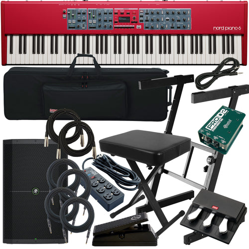 Nord Piano 6 88 Stage Piano COMPLETE STAGE BUNDLE