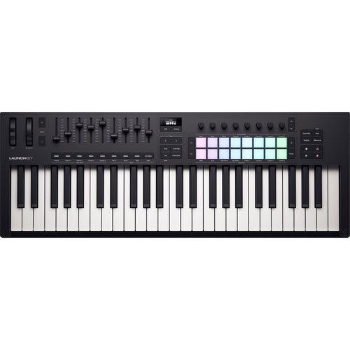 Novation Launchkey 49 Mk4 Keyboard Controller View 1