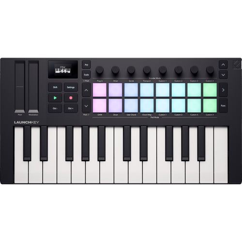 Novation Launchkey Mini 25 Mk4 Keyboard Controller View 1