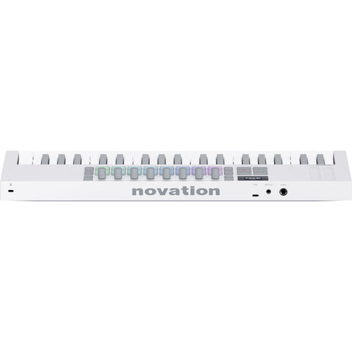 Novation Launchkey Mini 37 Mk4 Keyboard Controller - White View 2