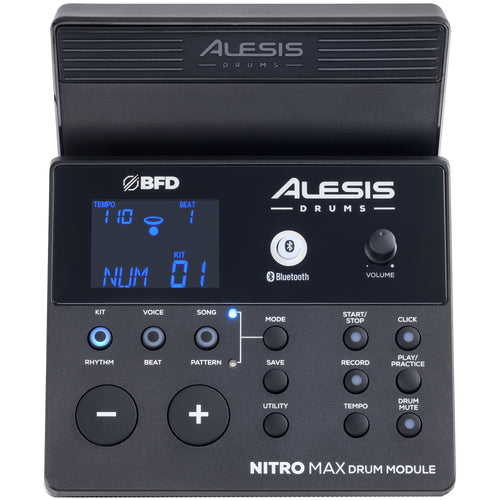 Alesis Nitro Max Mesh Electronic Drum Set, View 2