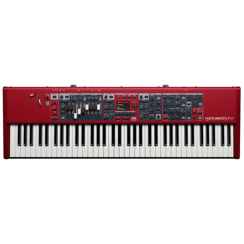 Nord Electro 7 HP 73 Stage Keyboard top view