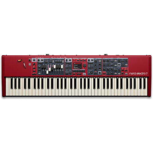 Nord Electro 7 73 Stage Keyboard top view