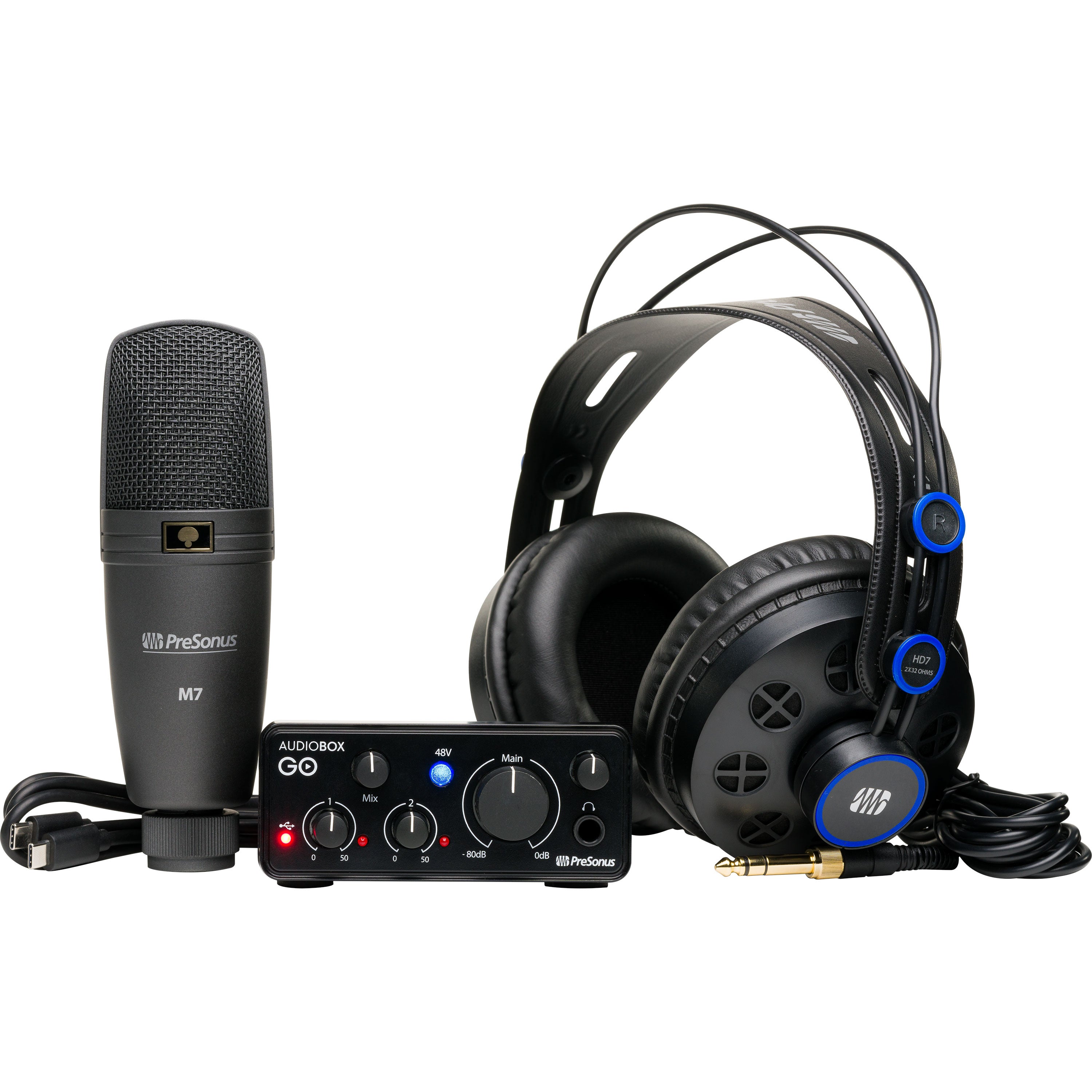 PreSonus AudioBox Go Creator Bundle View 1